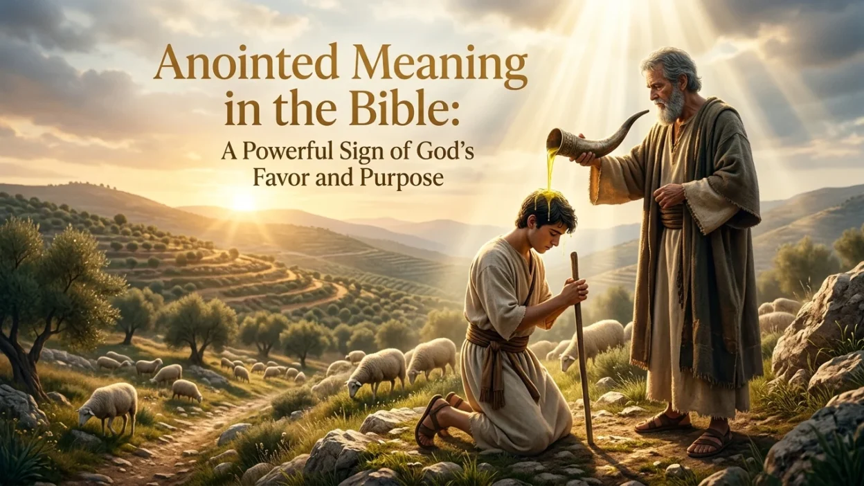 anointed meaning in bible